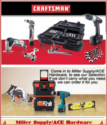 Miller Supply ACE Hardware - Tools
